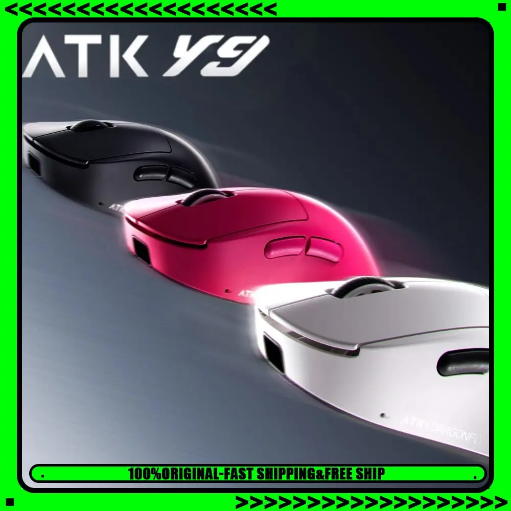 Gaming Accessories To Gift - ATK Dragonfly Y9 Wireless Mouse 3-mose