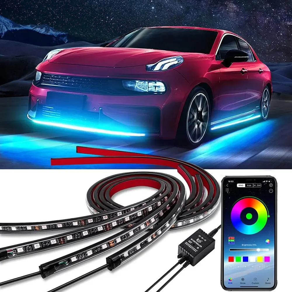 Rgb Hub Sync - Neon LED RGB Car Underglow Bottom