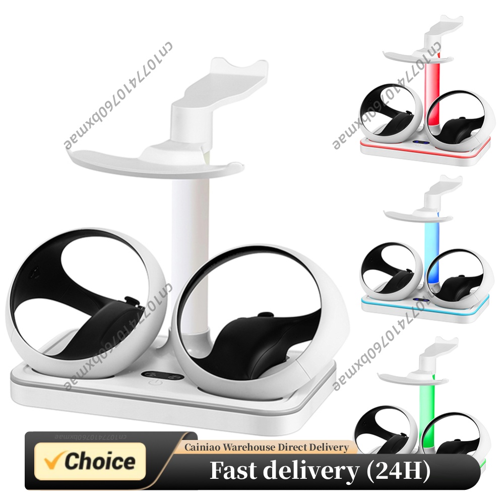 Headset Stand Rgb - Controller Charger Magnetic Gamepad Charging Stand