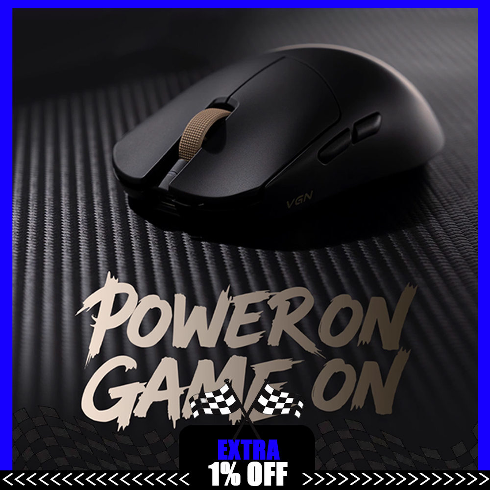 Gaming Accessories For Valorant - VGN Dragonfly F2 Wireless Mouse Tri