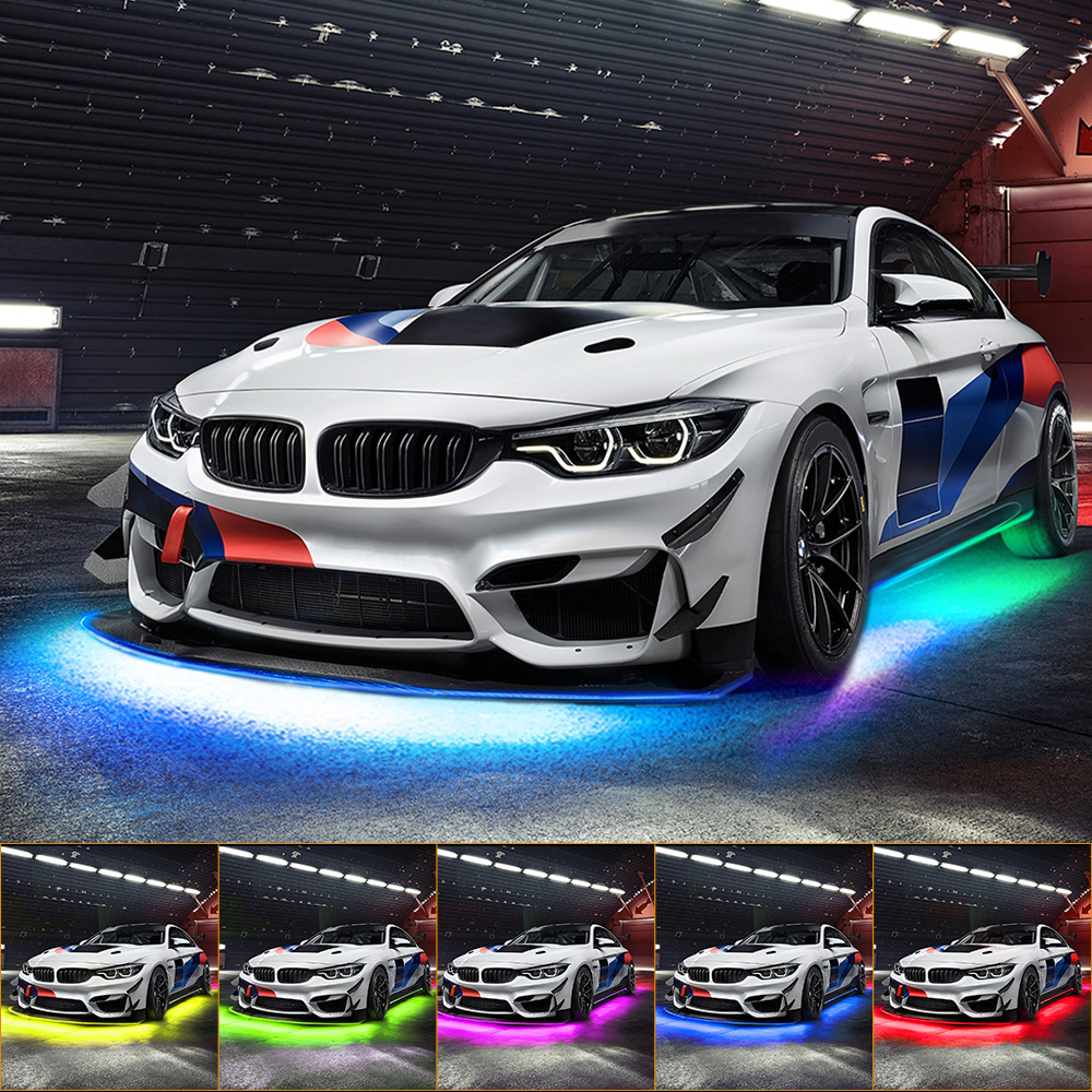 Neon LED RGB Car Underglow Bot - đánh giá và giá Rgb Hub Sync