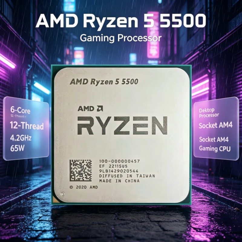AMD Ryzen 5 5500 AM4 Desktop C - đánh giá và giá Amd Cpu Ryzen 5