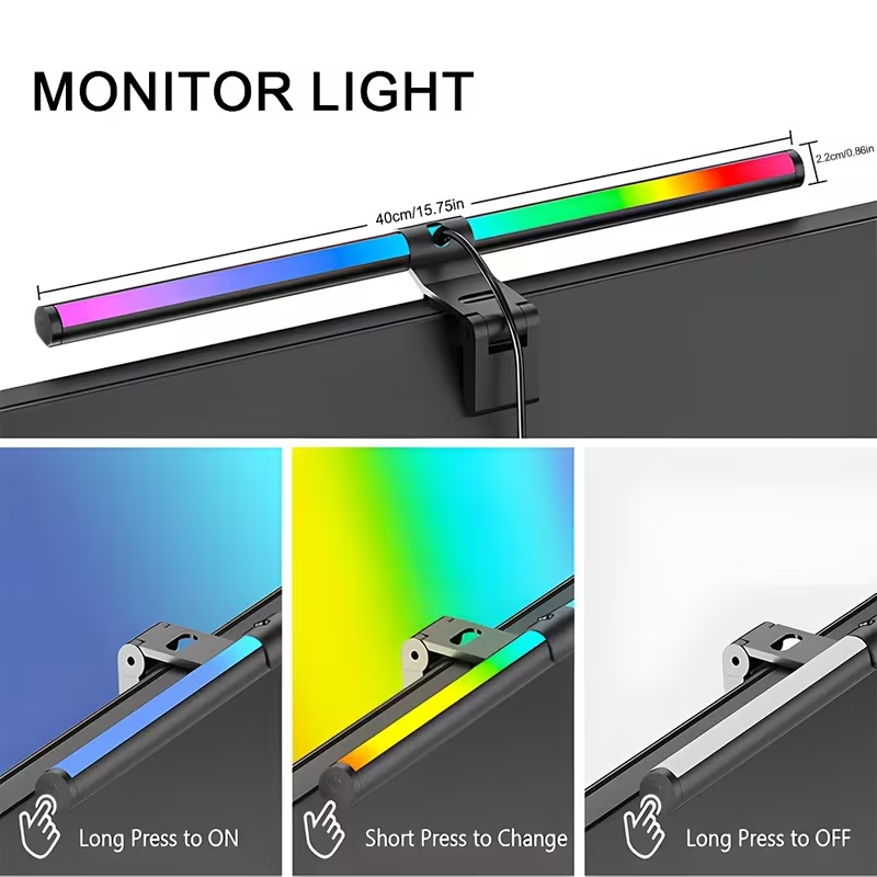 Monitor Light Bar LED Computer - đánh giá và giá Gaming Accessories Led