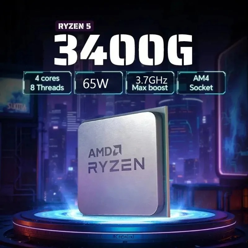 AMD Ryzen 5 3400G 4 Core 8 Thr - đánh giá và giá Amd Cpu Ryzen 5