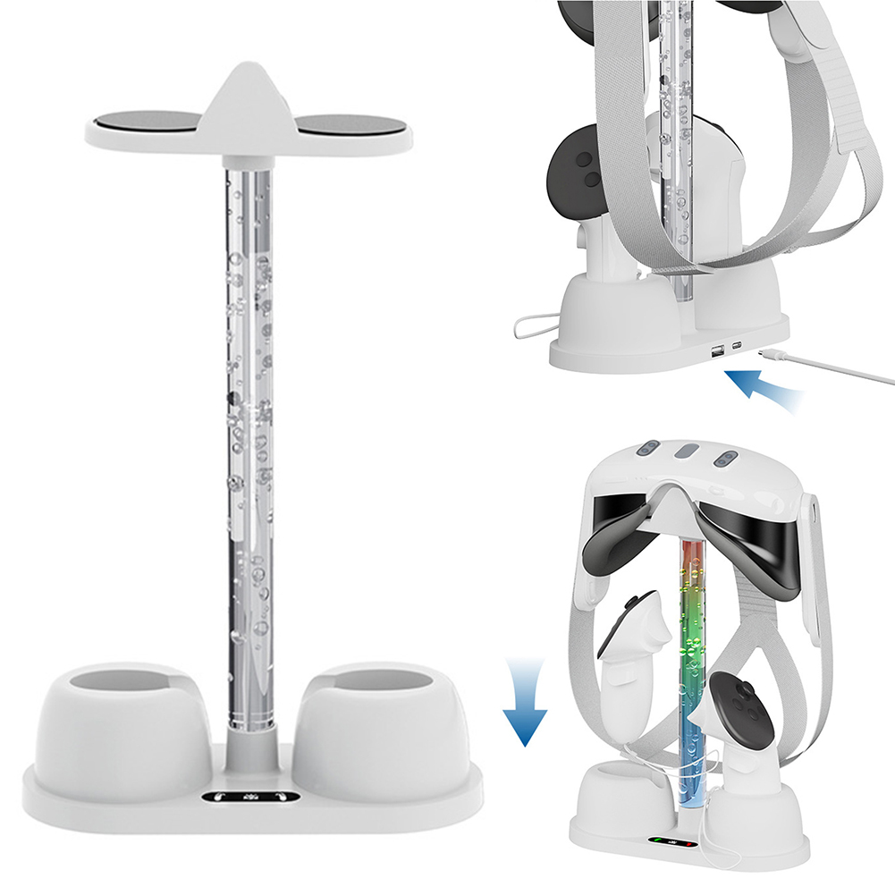 Holder Base Controller Charger - đánh giá và giá Headset Stand Rgb