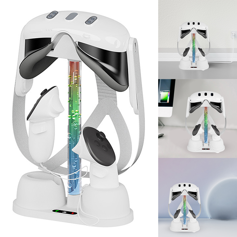 Holder Base Controller Charger - đánh giá và giá Headset Stand Rgb