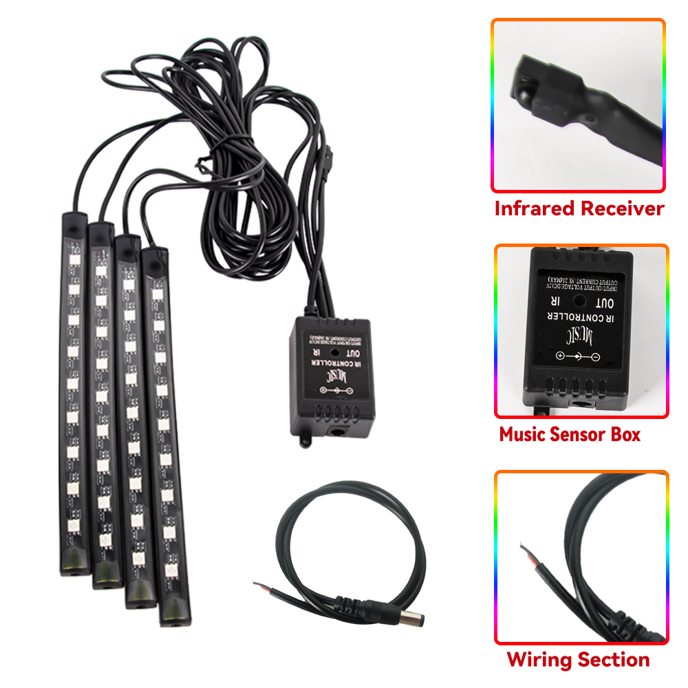 RGB LED Motorcycle Atmosphere  - đánh giá và giá Rgb Hub Sync