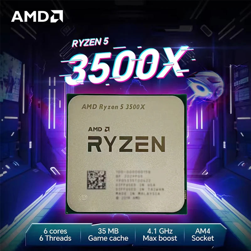 AMD Ryzen 5 R5 3500X 3.6GHz 6- - đánh giá và giá Amd Cpu Ryzen 5