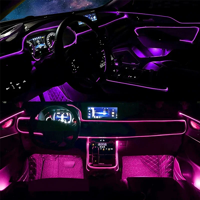 Flexible EL Wire Lights With A - đánh giá và giá Rgb Hub Sync