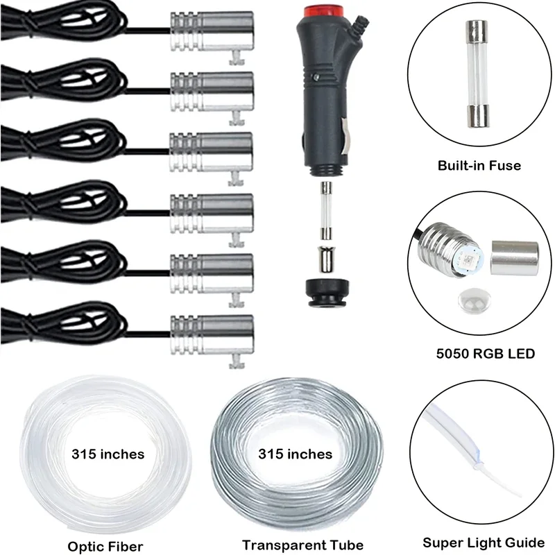 Flexible EL Wire Lights With A - đánh giá và giá Rgb Hub Sync