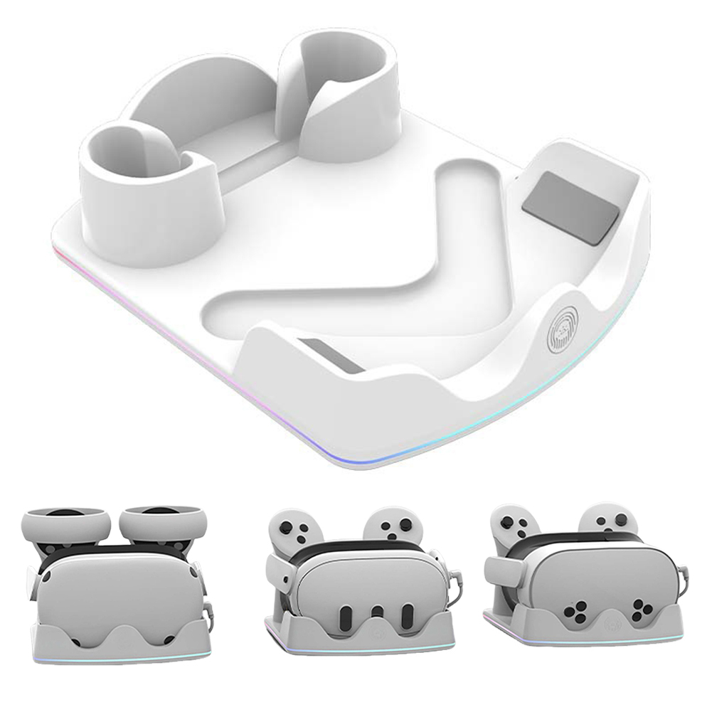 Charging Dock for Meta Quest 3 - đánh giá và giá Headset Stand Rgb