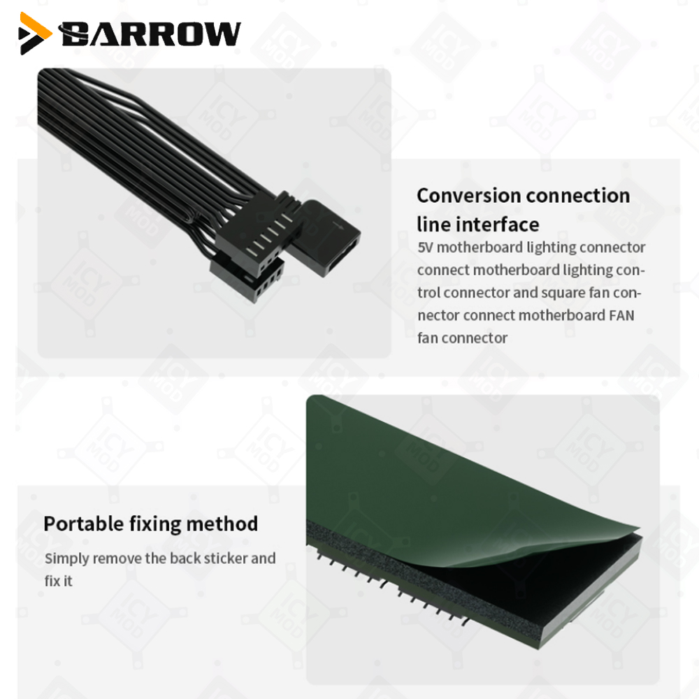 Barrow 7-Port Fan Controllers  - đánh giá và giá Rgb Hub Sync