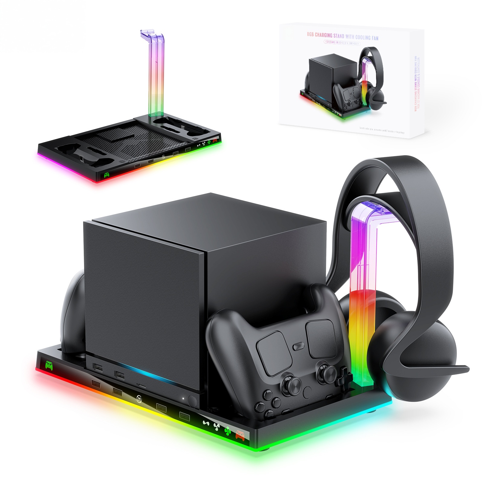 versatile dock for Steam Machi - đánh giá và giá Headset Stand Rgb