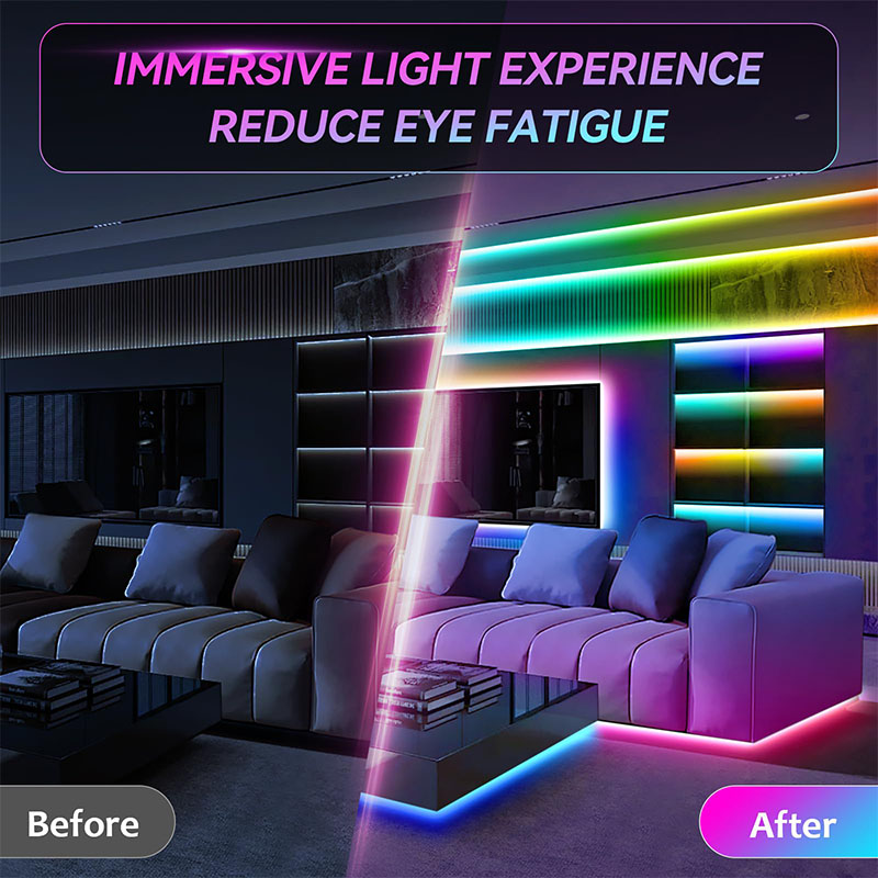 USB RGB LED Strip SMD3535 With - đánh giá và giá Rgb Hub Sync