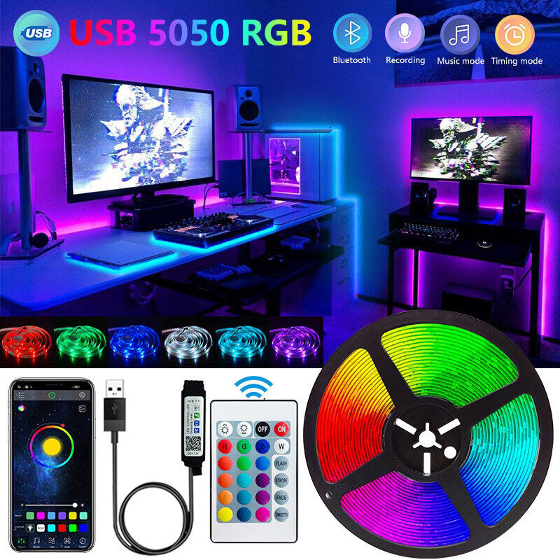 Bluetooth LED Lights Strip 505 - đánh giá và giá Rgb Hub Sync