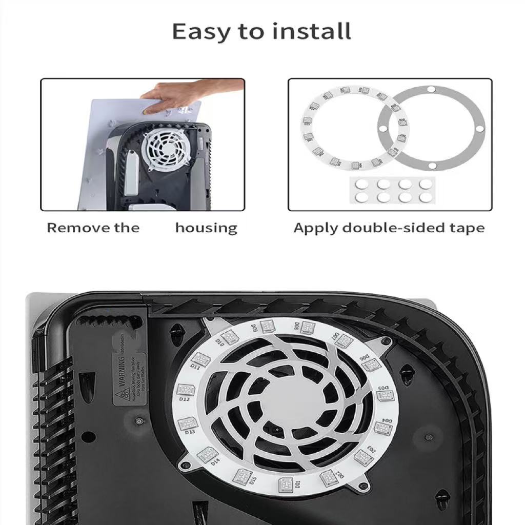 RGB LED Light Strip For PS5 Pr - đánh giá và giá Gaming Accessories Led