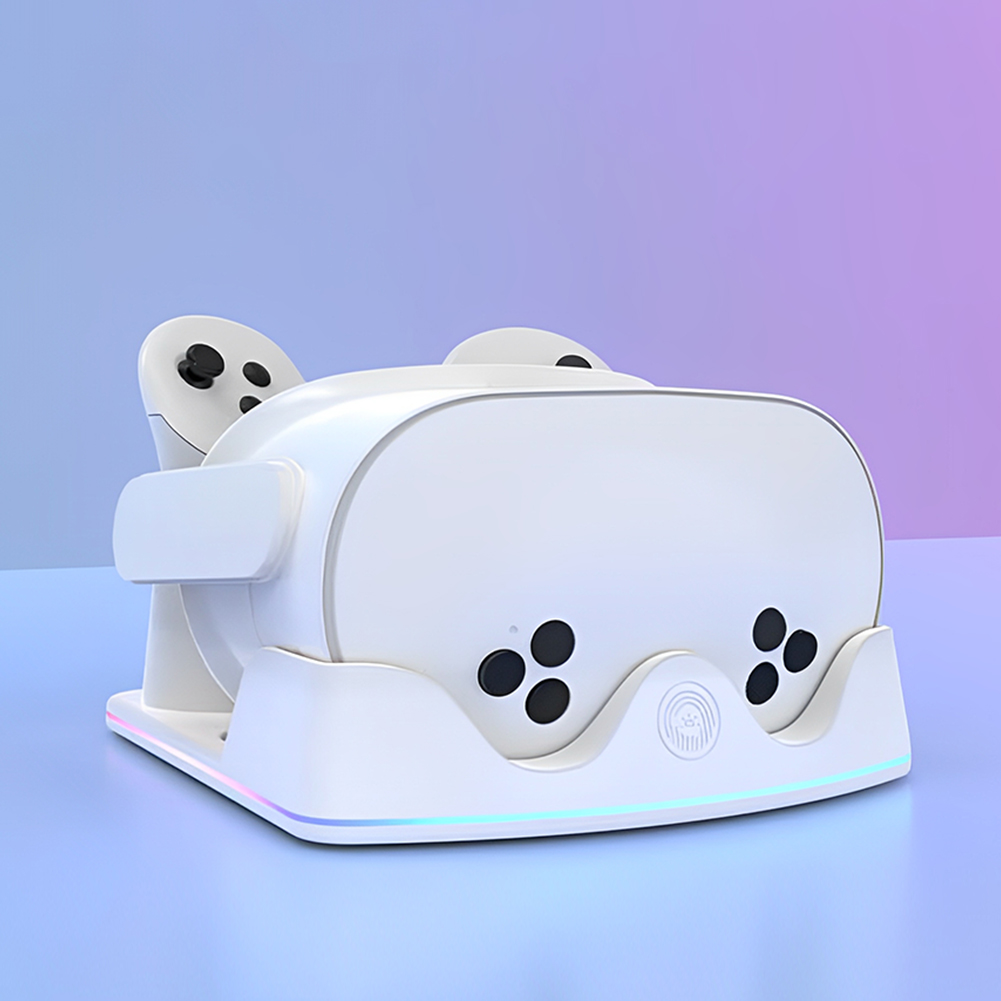 Charging Dock for Meta Quest 3 - đánh giá và giá Headset Stand Rgb