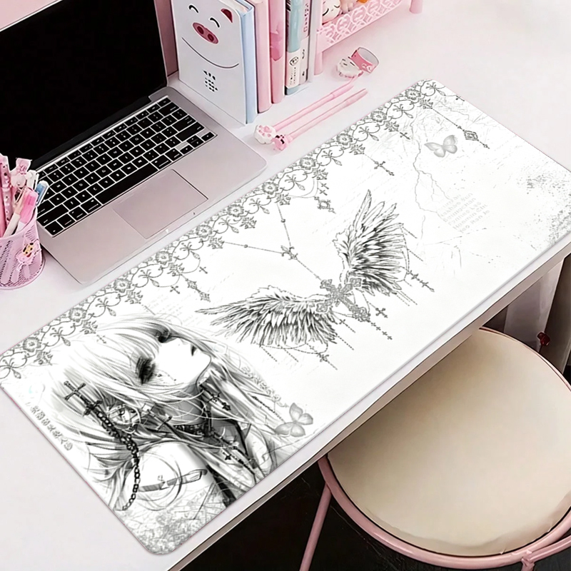 Leather Mousepad Black White A - đánh giá và giá Gaming Accessories Girls