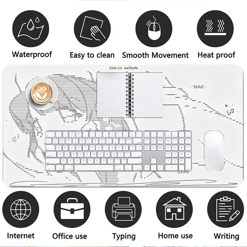 1Pcs Leather Mouse Pad Anime A - đánh giá và giá Gaming Accessories Girls