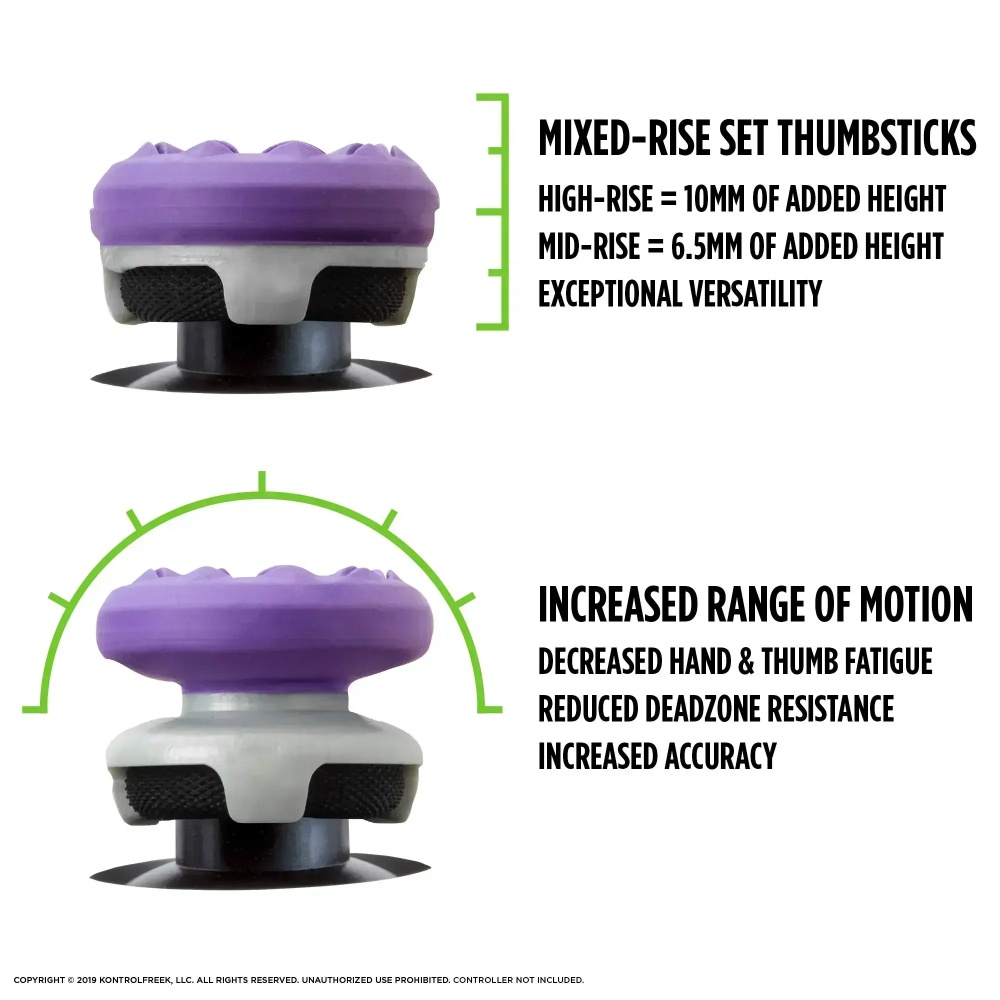 Silicone cap High-Rise Freeks  - đánh giá và giá Gaming Accessories Ps4